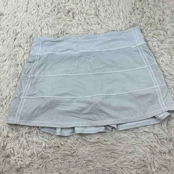 Lululemon Pace Rival Skirt (Tall) *4-way Stretch 15" White - Picture 1 of 6